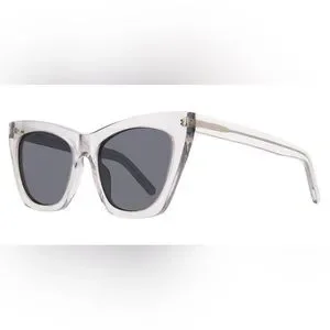 Serafina Eyewear Cat Eye Style Lourdes Italian Zyl Polarized Sunglasses Serafina Lourdes Sunglasses - Go-Optic.com main image 4